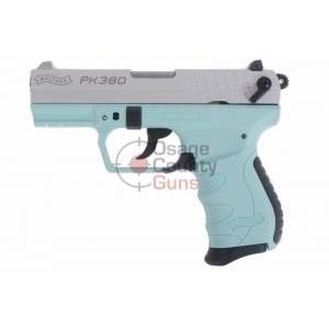 Walther PK380 Angel Blue - 3.6" .380 ACP