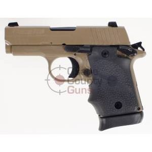 Sig Sauer P938 Scorpion BRG, FDE, Contrast Sights, 9mm, 3" BBL, 6rd/7rd - Firearms - Firearms Ohio