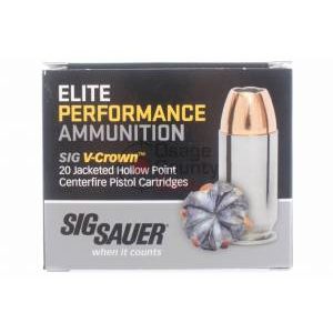 Sig Sauer Elite V-Crown 10mm HP 180gr - 20RD