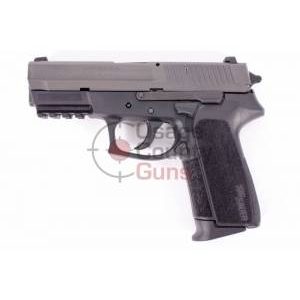 Sig Sauer SP2022, Nitron, Black, DA/SA, SigLite, Polymer Grip, 9mm, 3.9" BBL, 15rd Steel Mag