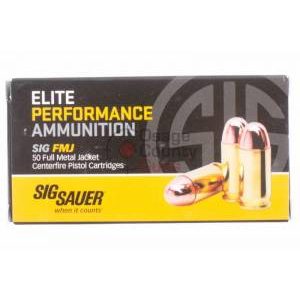 Sig Sauer .38 Super +P 125gr FMJ - 50RD