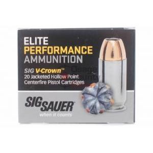 Sig Sauer Elite V-Crown .45 ACP HP 185gr - 20RD