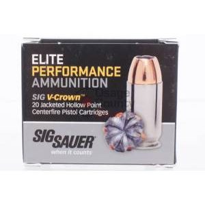 Sig Sauer Elite V-Crown 9mm HP 124gr - 20RD