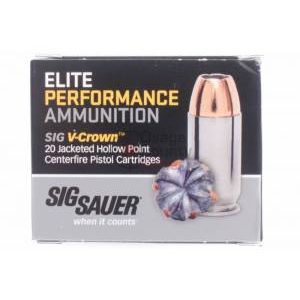 Sig Sauer Elite V-Crown 9mm HP 147gr - 20RD