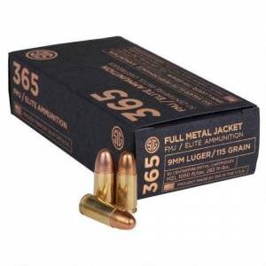Sig Sauer 365 Elite Performance - 115gr 9mm (50 Rounds)