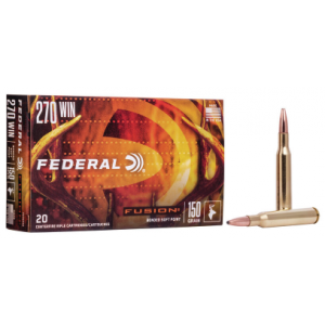 Federal Ammo Fusion, 150gr, 270 Win, 20rd