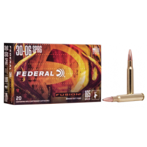 Federal Ammo Fusion, 165gr, 30-06 SPRG, 20rd