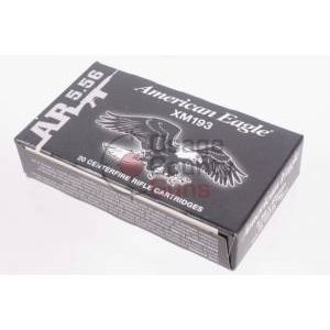 Federal XM193 5.56mm NATO 55gr FMJ - 500 Rounds