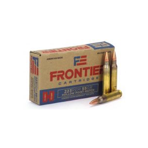 Hornady Frontier HP Match - .223 Remington - 55gr - 20rd