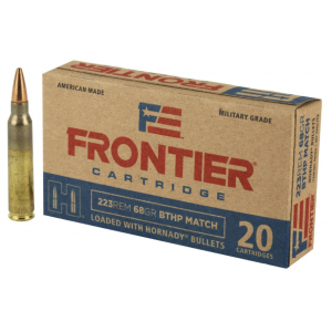 Hornady Frontier BTHP Match - .223 Rem - 68gr - 20rd