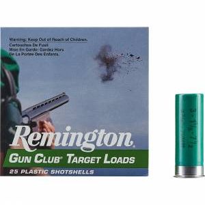 Remington Gun Club Target Load 12GA 7.5 Shot - 25rd (10 Case)