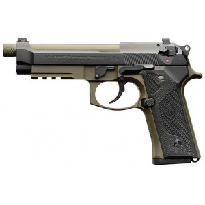 Beretta M9A3 Green & Black - 5.1" 9mm (10rd)
