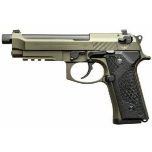 Beretta M9A3 Type F Green & Black - 5.1" 9mm (10rd)