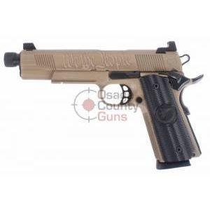 Nighthawk Custom We The People Recon Threaded (Parchment Tan) - 5.5" .45 ACP