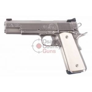 Nighthawk Custom VIP 5" .45 ACP - Hand Engraved w/ Case