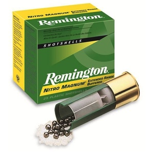 Remington Ammo Nitro Magnum, 3", 1-7/8oz, 2 Shot, 12ga, 25rd