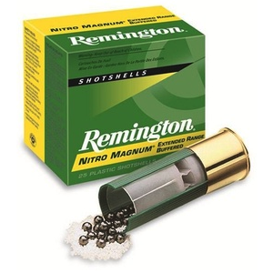 Remington Ammo Nitro Magnum, 3", 1-1/4oz, 4 Shot, 20ga, 25rd