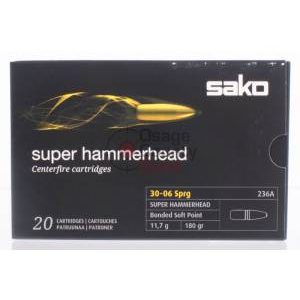 Sako Super Hammerhead 180gr SP Bonded Core .30-06 - 20rds