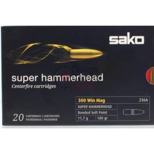 Sako Super Hammerhead SP 180gr .300 Win Mag - 20rd