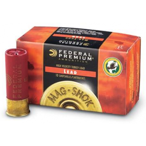 Federal Ammo Mag-Shok Turkey Load, 3-1/2", 2oz, 4 Shot, 12ga