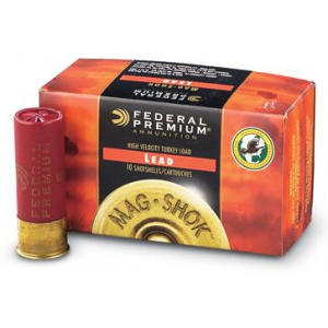 Federal Ammo Mag-Shok Turkey Load, 3-1/2", 2oz, 6 Shot, 12ga, 10rd
