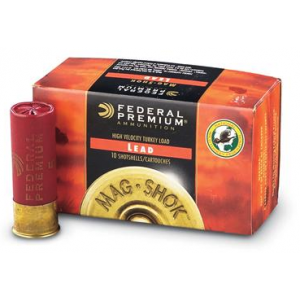 Federal Ammo Mag-Shok Turkey Load, 3", 2oz, 4 Shot, 12ga