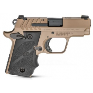 Springfield Armory 911 Desert FDE Pistol, .380 ACP, 2.7" BBL, 6rd/7rd