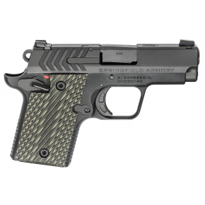 Springfield Armory 911 Nitride Pistol, 9mm, 3" BBL, 6rd/7rd