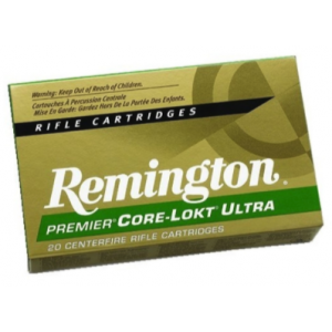 Remington Ammo Core-Lokt Ultra Bonded, 160gr, 7mm Remington S.A. Ultra Mag, 20rd