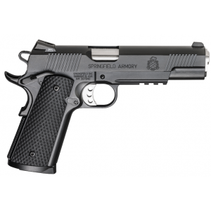 Springfield 1911 Loaded Operator, Black w/ Black G10 Grips w/ Magwell, .45 ACP, 5" BBL, 8rd