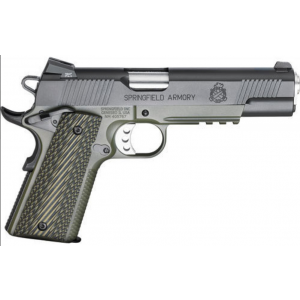 Springfield Armory 1911 Operator w/ Fixed Combat TRIT N/Sights w/ G10 Grips, .45 ACP, 5" BBL, 7rd