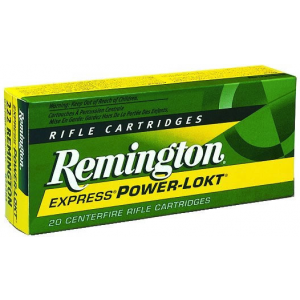 Remington Ammo Power-Lokt, 50gr, 222 Remington, 20rd