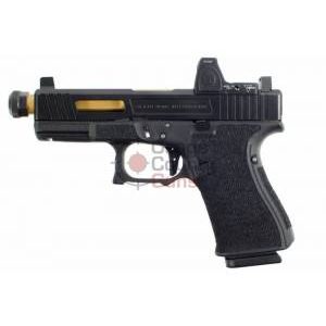 Salient Arms Glock 19 Threaded TiN Barrel w/ Trijicon RM06