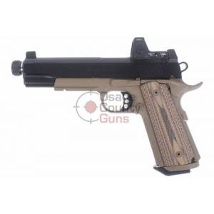 Ed Brown Special Forces III SR 5" .45 ACP w/ Light Rail & Trijicon RMR - FDE