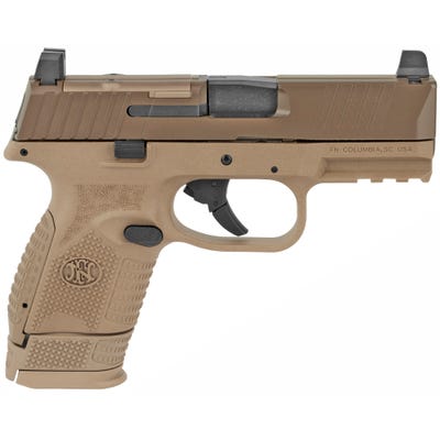 FN Model 509 Compact MRD FDE 9mm 3.7" Barrel 15-Rounds