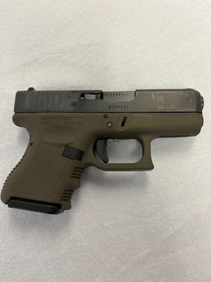 Glock 26 Gen 3 Patriot Brown 9mm 3.43" Barrel 10-Rounds