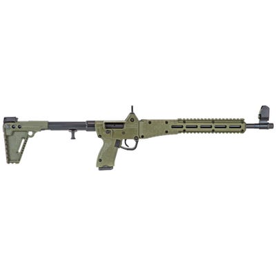 Kel-Tec SUB-2000 Blued/Green Synthetic 9mm 16.1-inch 17 Rds Glock17 Magazines - New Arrivals - Firearms Ohio