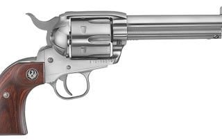 Ruger Vaquero Stainless .45 Colt 4.62" Barrel 6-Rounds Rosewood Grips - New Arrivals - Firearms Ohio