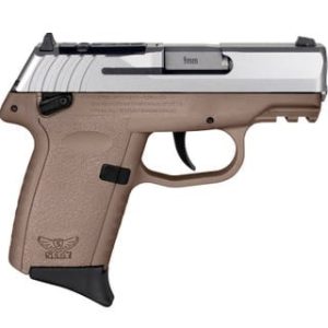 SCCY CPX-1 Gen 3 Flat Dark Earth/Stainless 9mm 3.1" Barrel 10-Rounds RDR - New Arrivals - Firearms Ohio