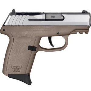 SCCY CPX-2 FDE/Stainless 9mm 3.1" Barrel 10 Rounds Optics Ready - New Arrivals - Firearms Ohio