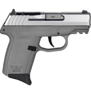 SCCY CPX-2 Gray/Stainless 9mm 3.1" Barrel 10 Rounds Optics Ready - New Arrivals - Firearms Ohio