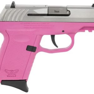 SCCY CPX-2 Gen3 Pink / Stainless 9mm 3.1" Barrel 10-Rounds