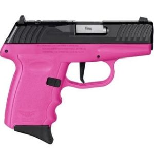 SCCY DVG-1 RDR Pink Frame/Black Slide 9mm 3.1-inch Barrel 10-Rounds - New Arrivals - Firearms Ohio