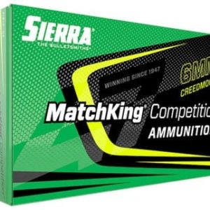Sierra MatchKing Competition Ammunition 6mm Creedmoor 107-Grain 20-Rounds HPBT - New Arrivals - Firearms Ohio