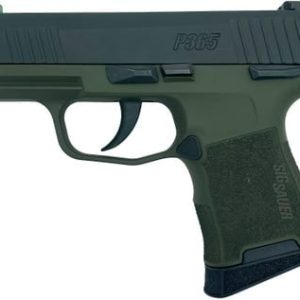 Sig Sauer P365 Green / Black GrabAGun Exclusive 9mm 3.1" Barrel 10-Rounds Manual Safety