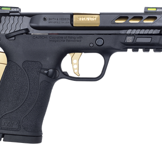Smith and Wesson M&P380 Shield EZ Performance Center Gold .380 ACP 3.8" Barrel 8-Rounds