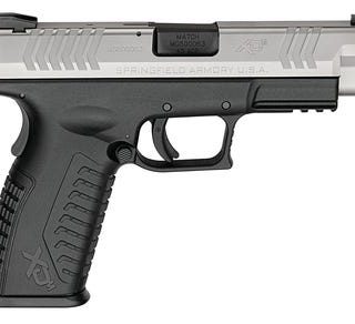 Springfield XD(M) Full-Size Essentials Stainless / Black .45 ACP 4.5-inch 13Rds - New Arrivals - Firearms Ohio