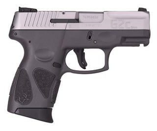 Taurus G2C Pistol Stainless/Gray 9mm 3.25" Barrel 12-Rounds Includes 2 Magazines - New Arrivals - Firearms Ohio