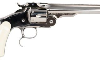 Taylors and Co Russian Nickel .45 Colt 6.5" Barrel 6-Rounds Ivory Grip - New Arrivals - Firearms Ohio