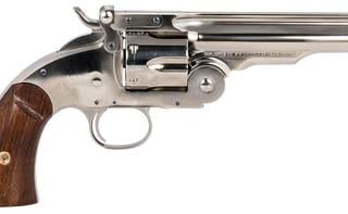 Taylors and Co Schofield Top Break Nickel .45 Colt 5" Barrel 6-Rounds Taylors and Co Schofield Top Break Nickel .45 Colt 5" Barrel 6-Rounds - New Arrivals - Firearms Ohio